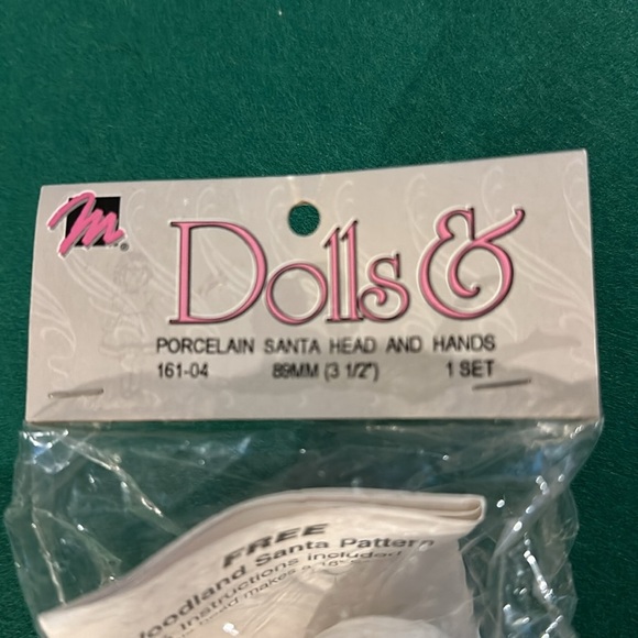 Premier porcelain Santa heads and arms two sizes new in packages no flaws - Picture 7 of 9